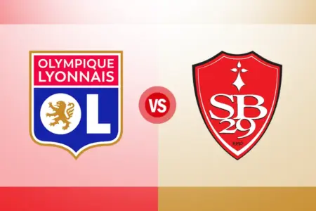 Ligue 1 : Olympique Lyonnais vs Stade Brestois 29