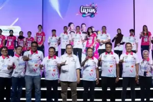 Bank Mandiri Luncurkan Skuad Jakarta Livin’ by Mandiri, Siap Tampil di Proliga 2026 Bank Mandiri resmi meluncurkan skuad Jakarta Livin’ by Mandiri jelang Proliga 2026 putri sebagai bagian penguatan pembinaan voli nasional.
