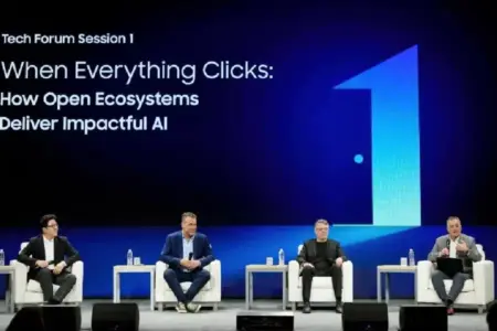 Samsung Dorong Ekosistem Terbuka untuk Home AI Optimal di CES 2026 Samsung tekankan ekosistem terbuka di CES 2026, wujudkan Home AI cerdas, aman, dan seamless bagi 500 juta pengguna SmartThings global.