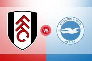 Fulham unggul 2-1 lawan Brighton & Hove Albion di laga Premier League hari ini, Sabtu (24/1)
