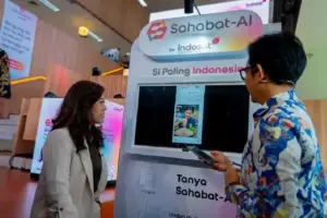 Komdigi dan Indosat Luncurkan Sahabat-AI, Platform AI Paling Indonesia Berbasis Aplikasi Komdigi dan Indosat luncurkan Sahabat-AI, platform AI berbasis aplikasi Android dan iOS untuk dorong kedaulatan digital Indonesia.