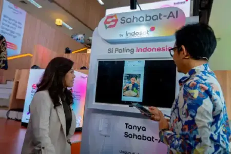Komdigi dan Indosat luncurkan Sahabat-AI, platform AI berbasis aplikasi Android dan iOS untuk dorong kedaulatan digital Indonesia.