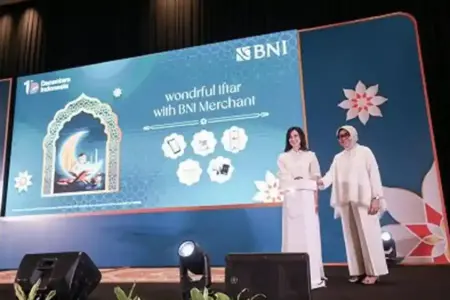 BNI gelar wondrful Iftar with Merchant 2026 di Jakarta untuk memperkuat kolaborasi bisnis dan memperkenalkan inovasi layanan transaksi digital bagi mitra usaha.