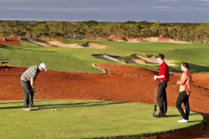 Lapangan Golf Ikonik di Western Australia