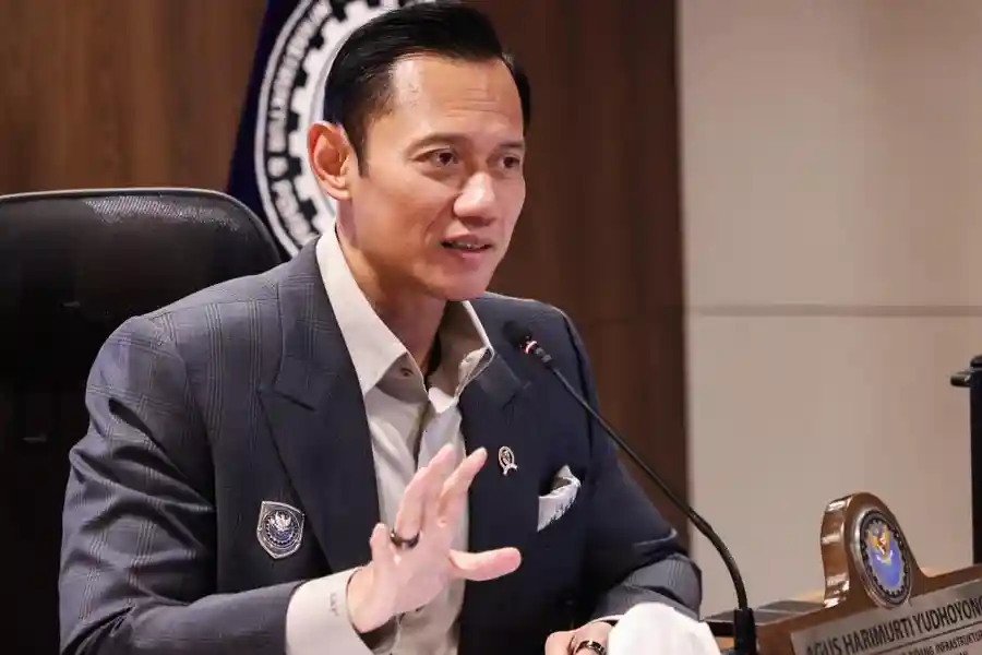 Menteri Koordinator Bidang Infrastruktur dan Pembangunan Kewilayahan, Agus Harimurti Yudhoyono