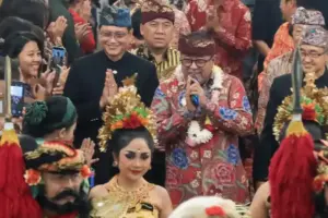 Wagub Rano Karno tegaskan komitmen Pemprov DKI dukung kegiatan keagamaan saat Dharma Santi Nyepi 2026 di Balai Kota Jakarta.