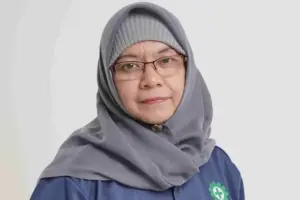 Dosen Program Studi D4 Keselamatan dan Kesehatan Kerja (K3), Fakultas Vokasi Universitas Airlangga (UNAIR), Dr. Neffrety Nilamsari, S.Sos., M.Kes.