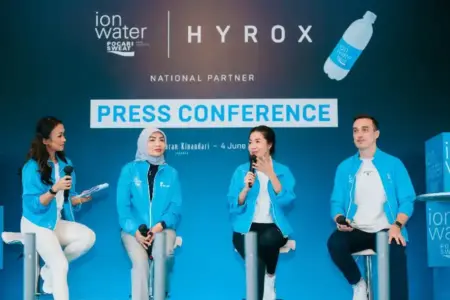 ION WATER Dukung AirAsia HYROX Jakarta 2026, Perkuat Ekosistem Fitness dan Sport Tourism Indonesia ION WATER mendukung AirAsia HYROX Jakarta 2026 yang diproyeksikan menarik ribuan peserta internasional dan memperkuat ekosistem fitness nasional.