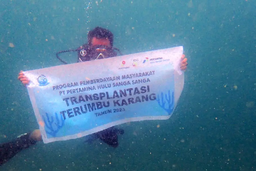 PHI memperkuat konservasi terumbu karang dan pemberdayaan masyarakat pesisir Kalimantan Timur melalui program Jaga Pesisir Kita dan Rig to Reef.